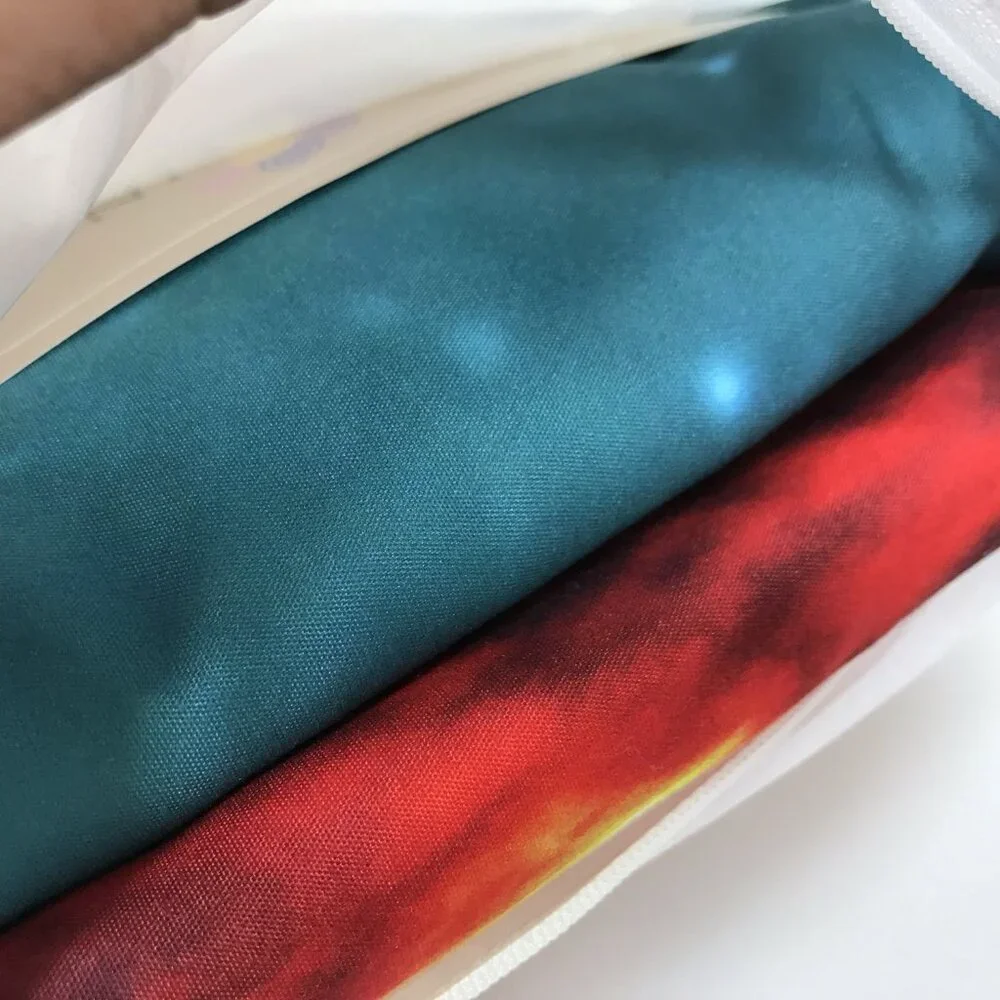 Twin Size Duvet + Pillowcase Set Galaxy Space Planets Solar System Multicolor